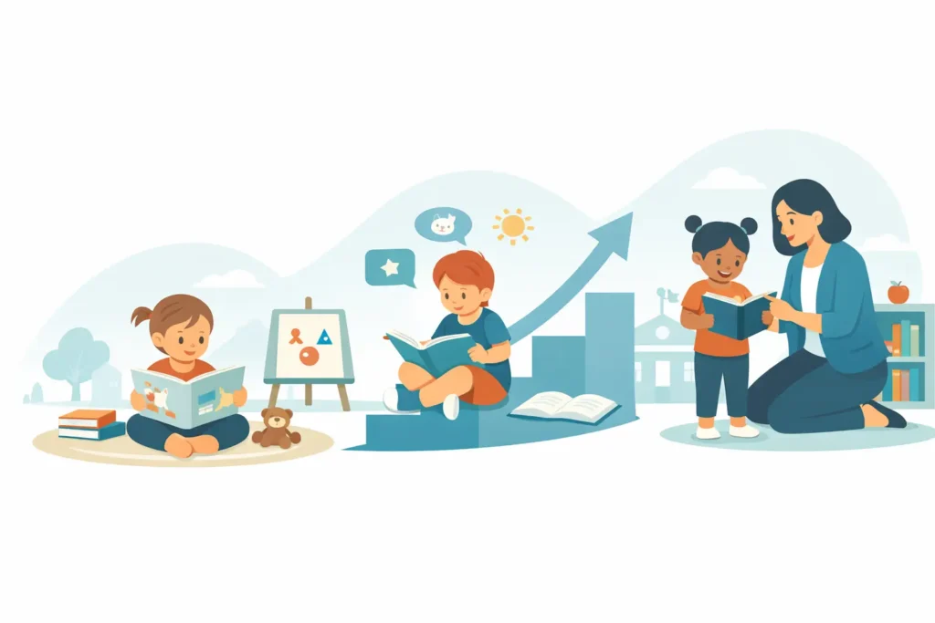 Early Reading Milestones From Preschool to Kindergarten
