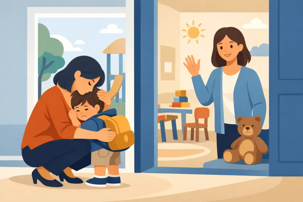How to Manage Preschool Separation Anxiety