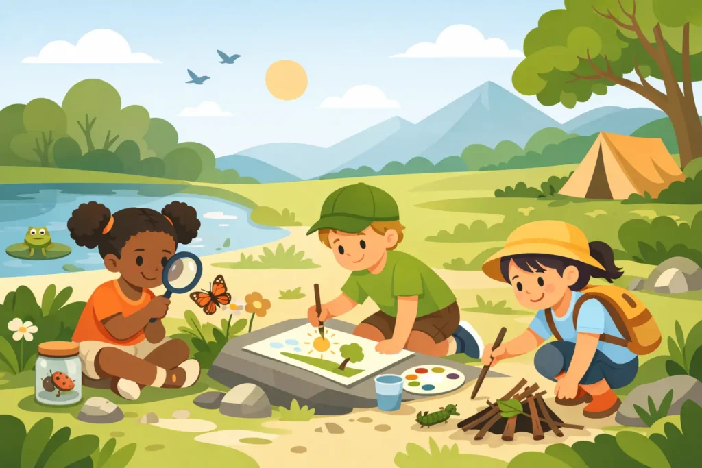 Outdoor Learning Activities for Preschoolers
