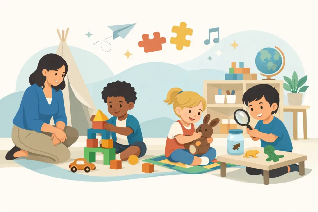 Play Based Learning Benefits for Preschoolers