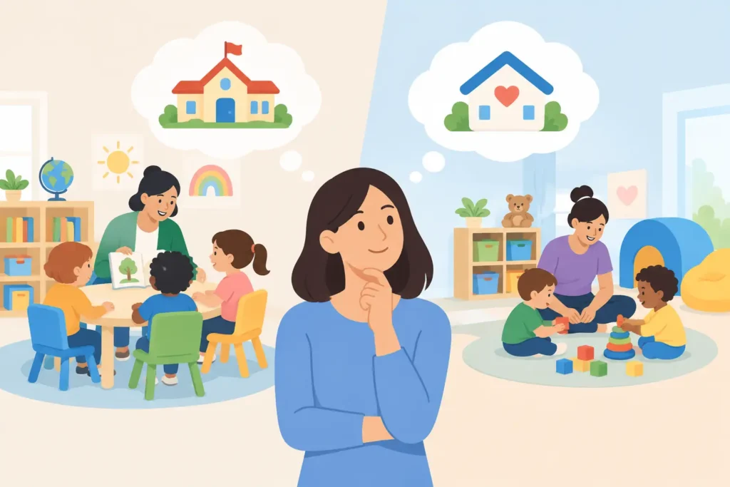 Preschool Versus Childcare Center: Which Fits?
